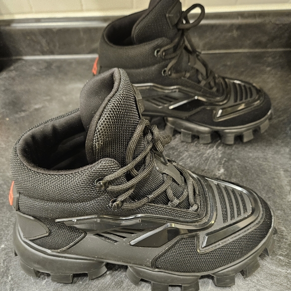 Authentic Prada Cloud ThunderBust High Top Sneakers - Picture 2 of 9